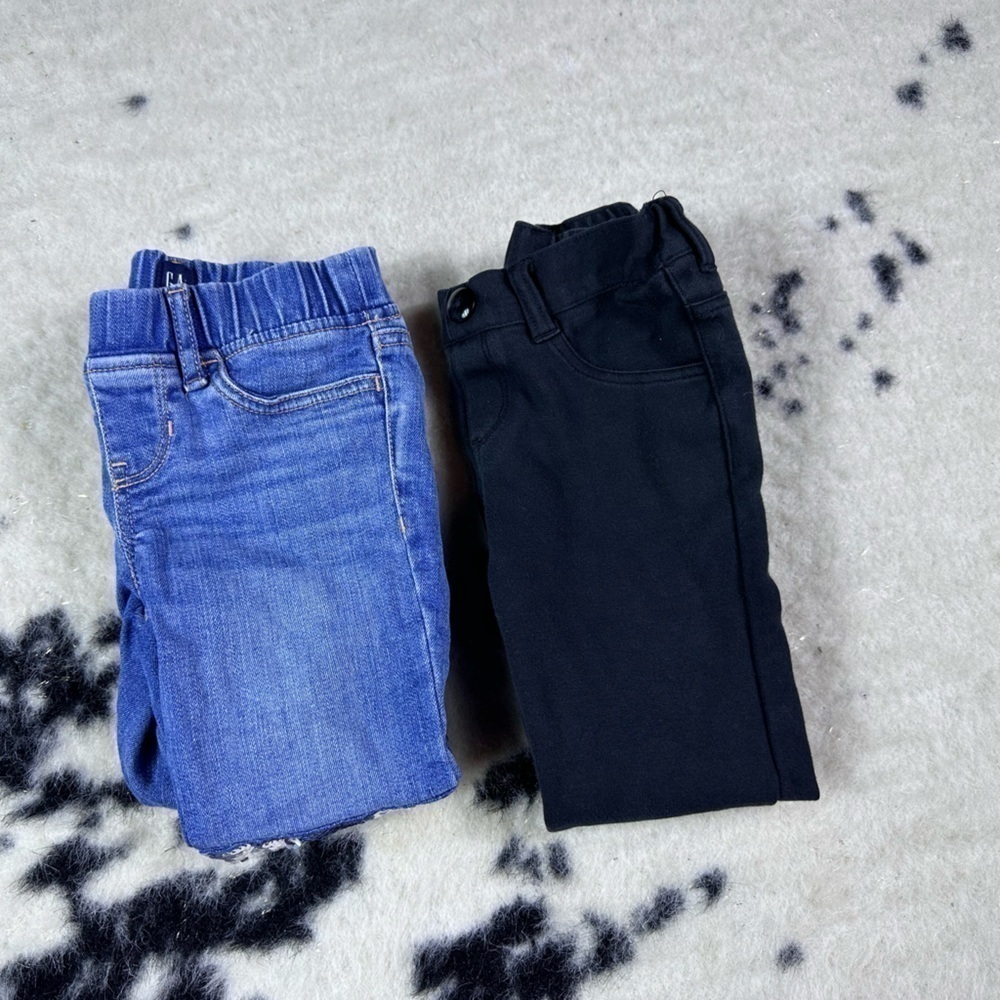 Gap Girl’s Lot of Pants Sequin Black Denim Jeans